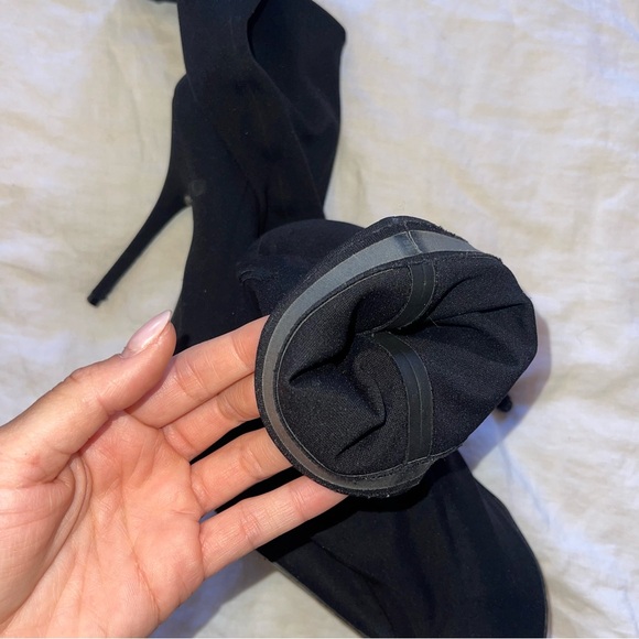 Balenciaga Black Heeled Boots with Stiletto Heel - Picture 10 of 16